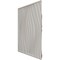Ekena Millwork 19 5/8in. W x 19 5/8in. H Billow EnduraWall Decorative 3D Wall Panel Covers 2.67 Sq. Ft. WP20X20BWFCP - alternate 5